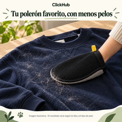Guante quitapelos para perros y gatos